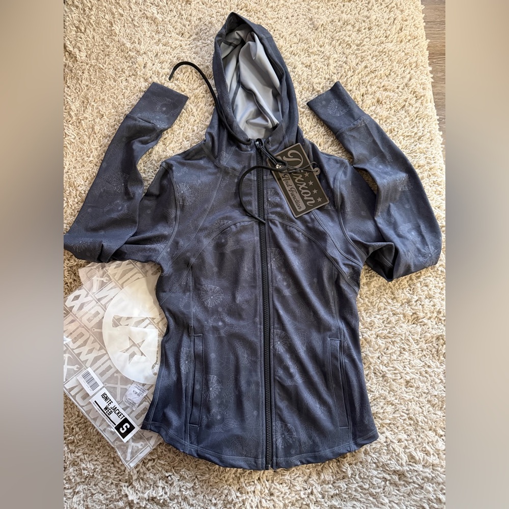 DIXXON Women's Gray Zip-up